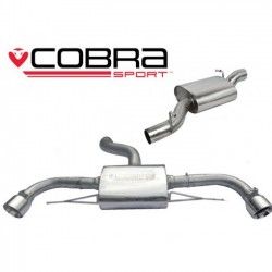 AU25 Cobra Sport Audi TT (Mk2) 2.0 TFSI Quattro 2012> Cat Back System (Resonated), Cobra Sport, AU25